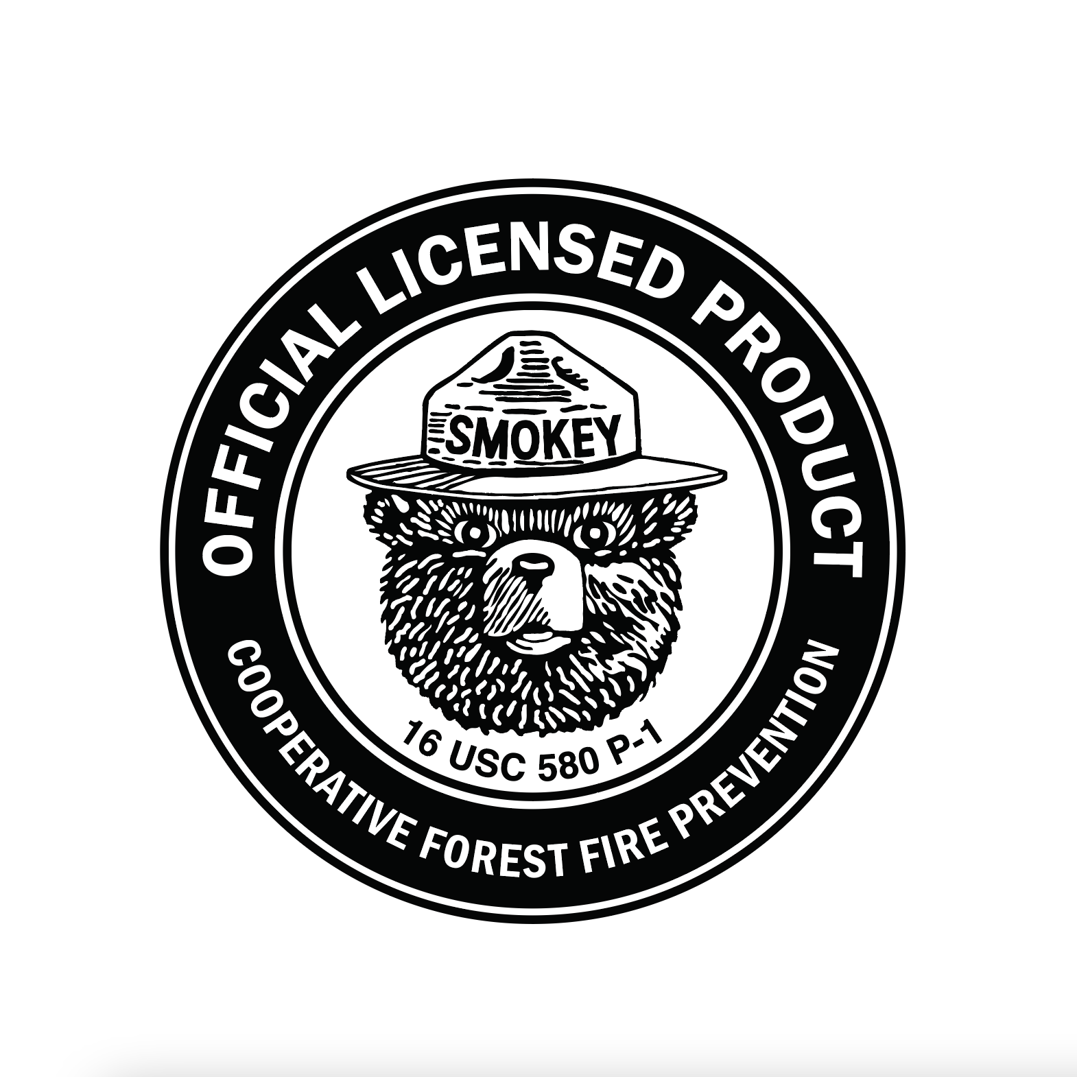 SMOKEY THE BEAR ENAMELWARE MUG