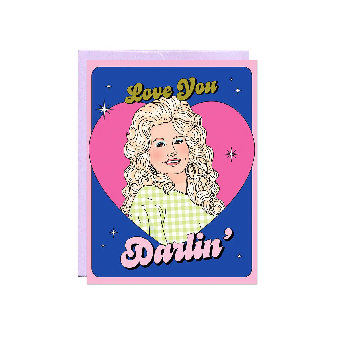 DOLLY LOVE YOU DARLIN' CARD