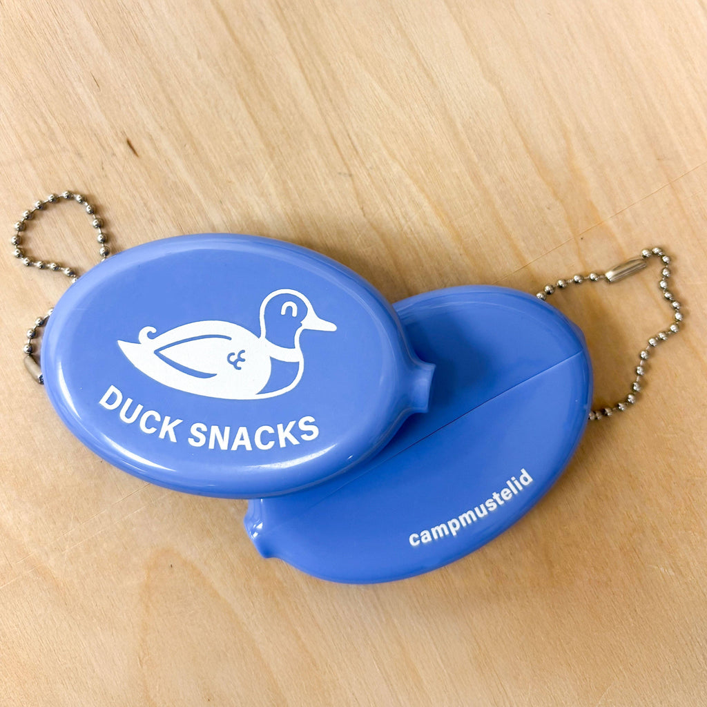 DUCK SNACKS RETRO COIN PURSE