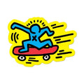 SKATER BY KEITH HARING STICKER
