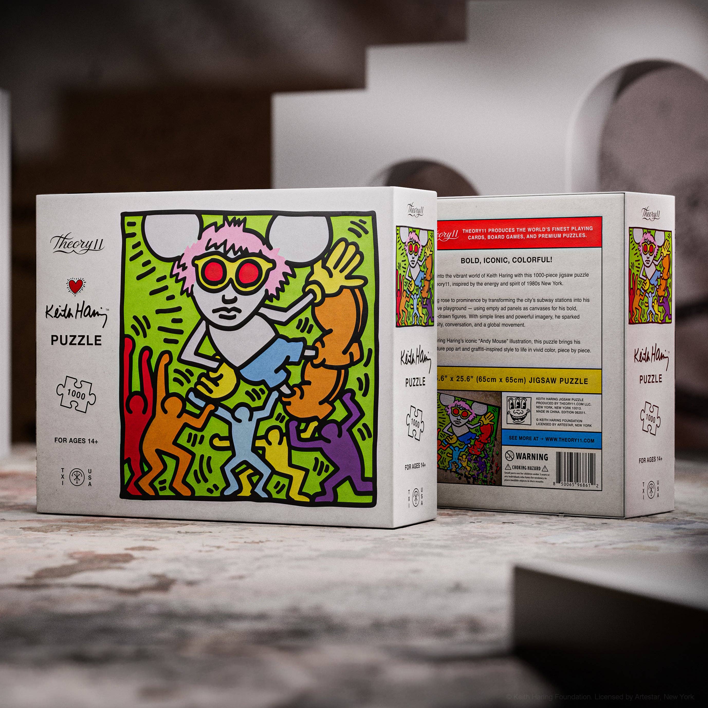 KEITH HARING JIGSAW PUZZLE (1000 PIECES)