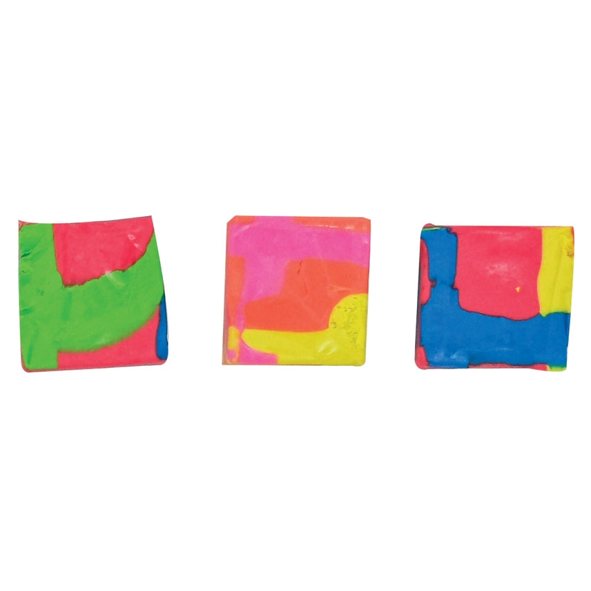 TRI-COLOR KNEADED ERASER