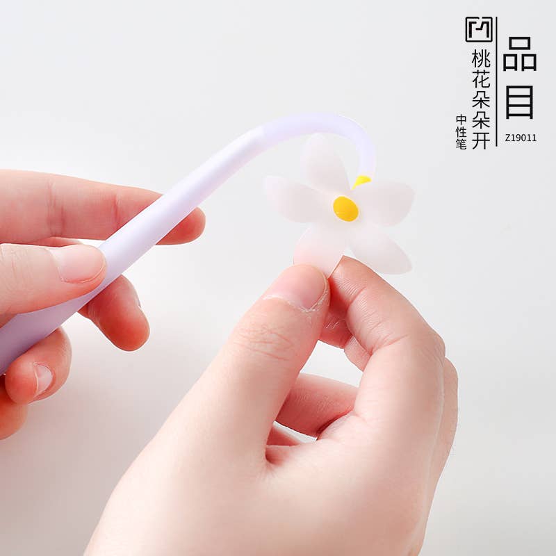 FLOWER WIGGLE GEL PEN