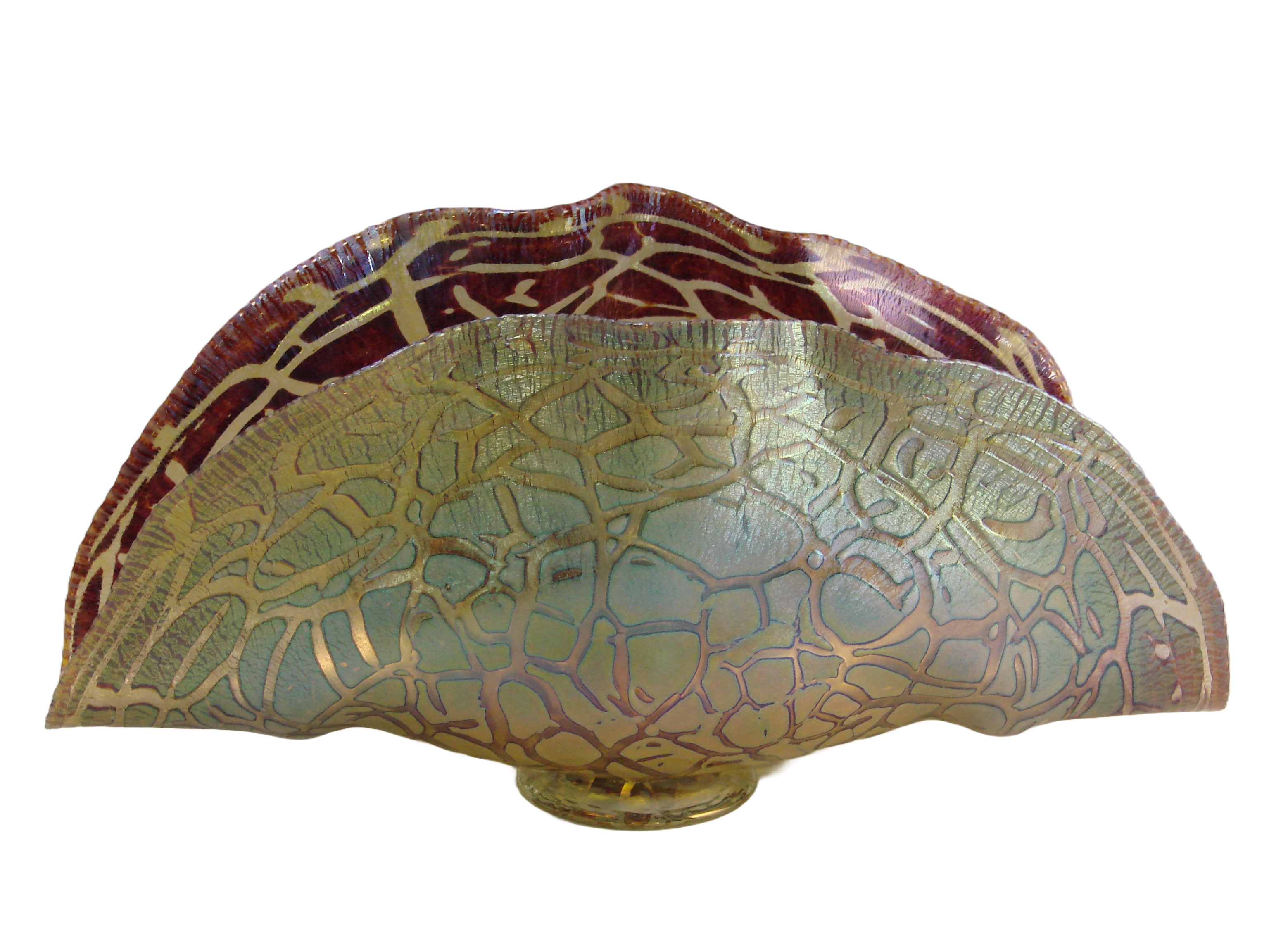 GLASS CLAM SHELL
