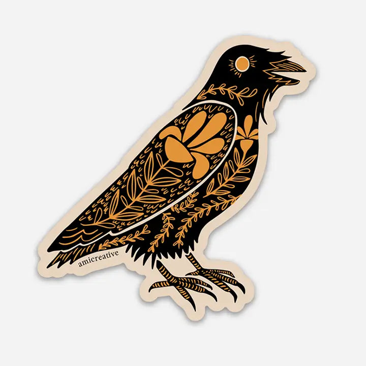 RAVEN DARK OMENS VINYL STICKER