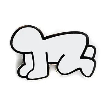 KEITH HARING RADIANT BABY PIN