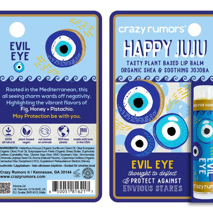 HAPPY JUJU- EVIL EYE LIP BALM