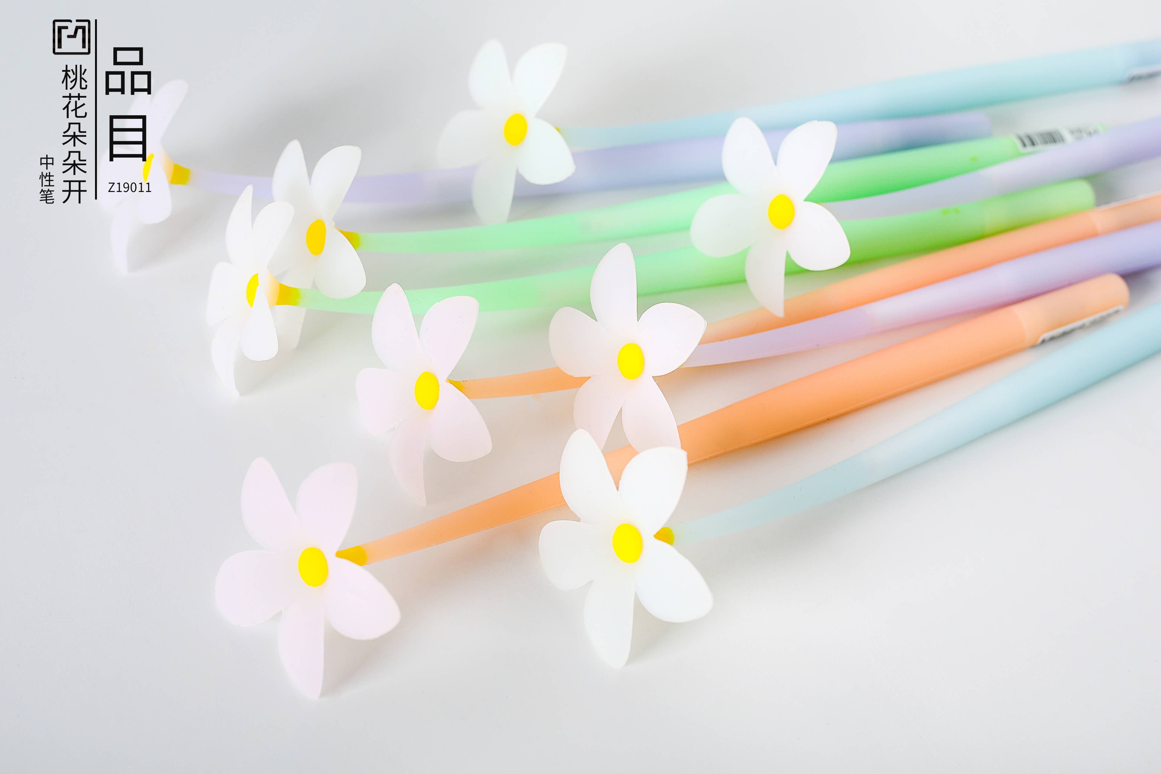 FLOWER WIGGLE GEL PEN