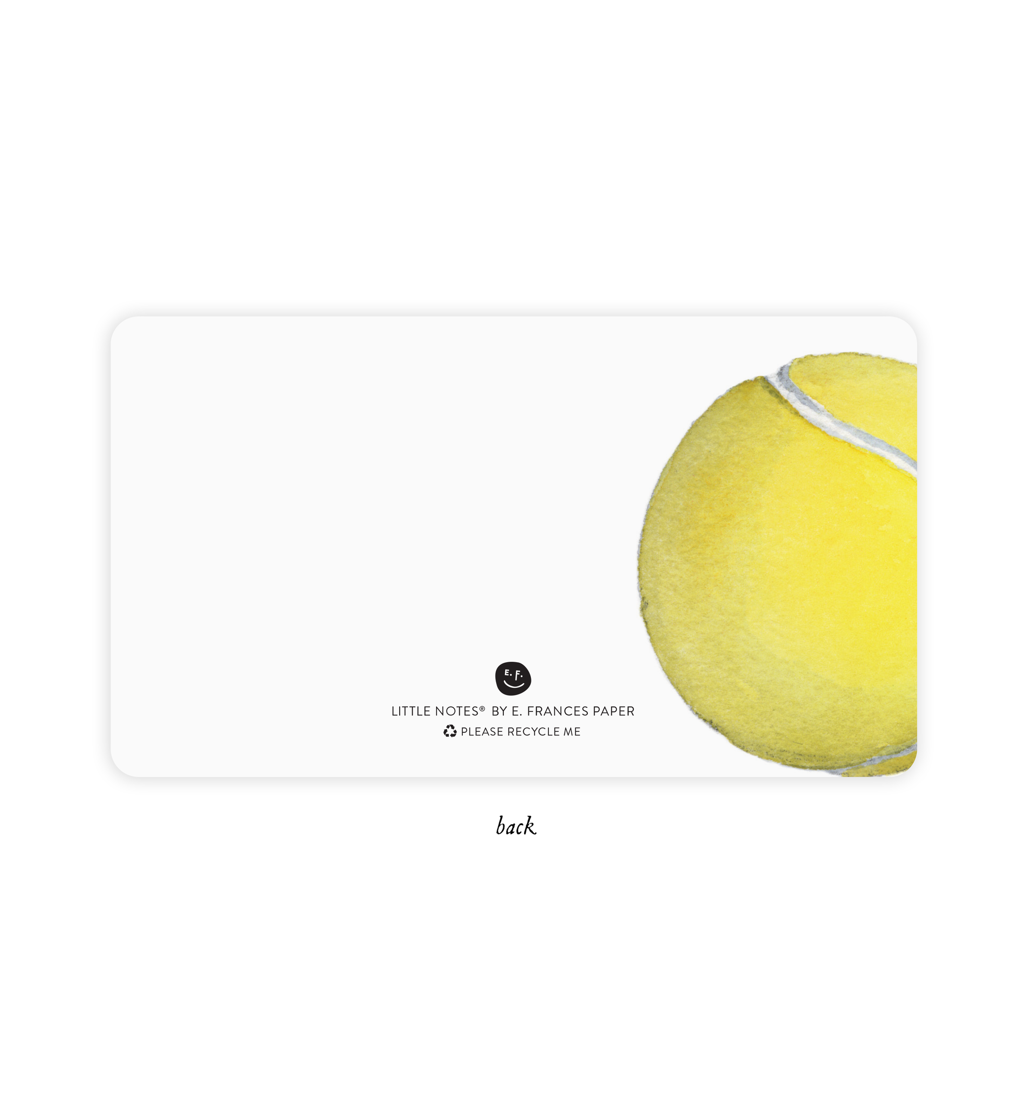 TENNIS LITTLE NOTES