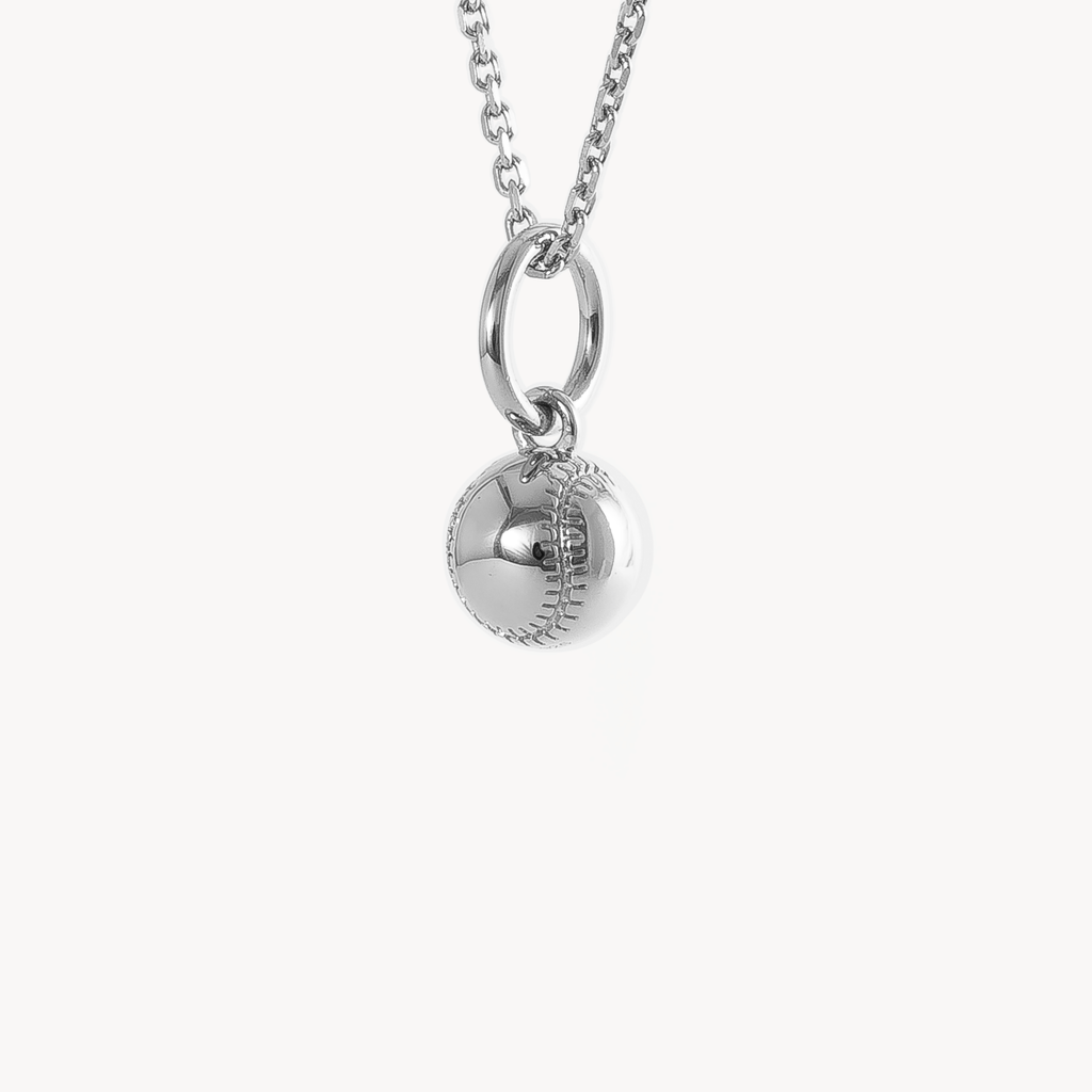 MAE MINI BASEBALL NECKLACE