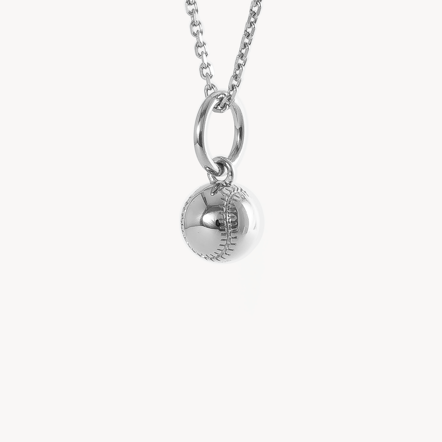 MAE MINI BASEBALL NECKLACE