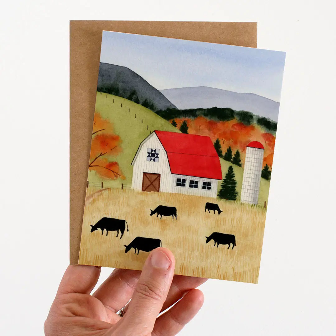 GOLDEN DAYS GREETING CARD