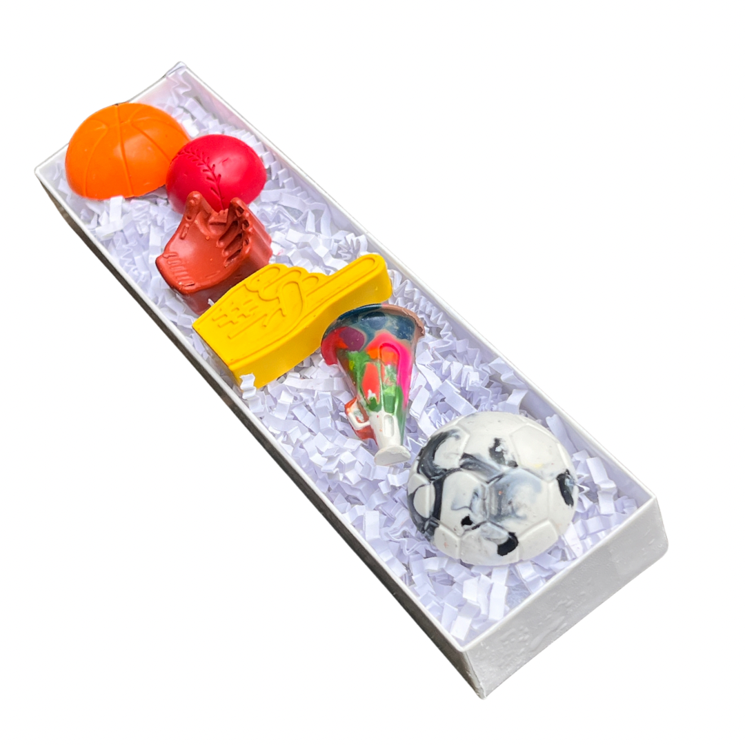 SPORTS CRAYON SET