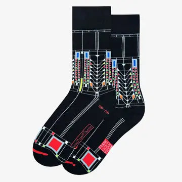 FRANK LLOYD WRIGHT DESIGN SOCKS