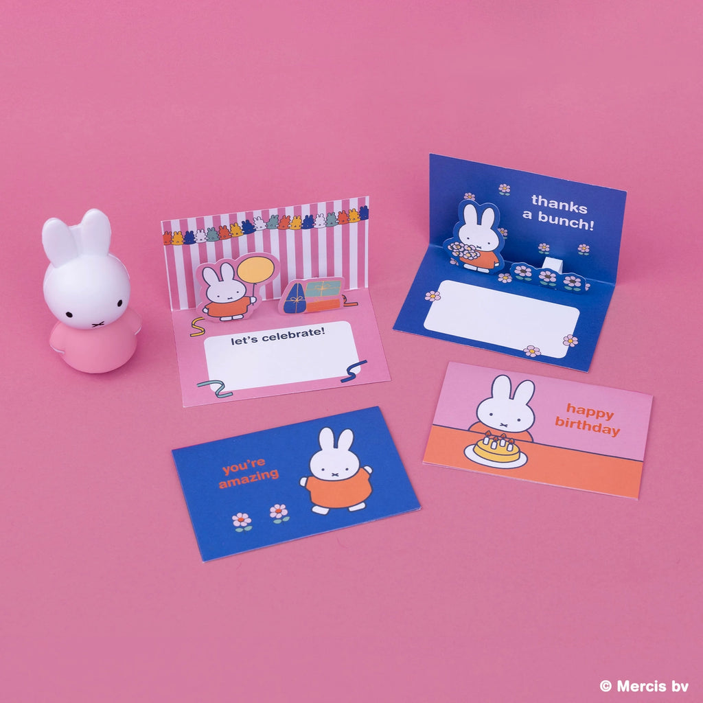 MIFFY DREAMY PETALS MINI POP-UP NOTECARDS