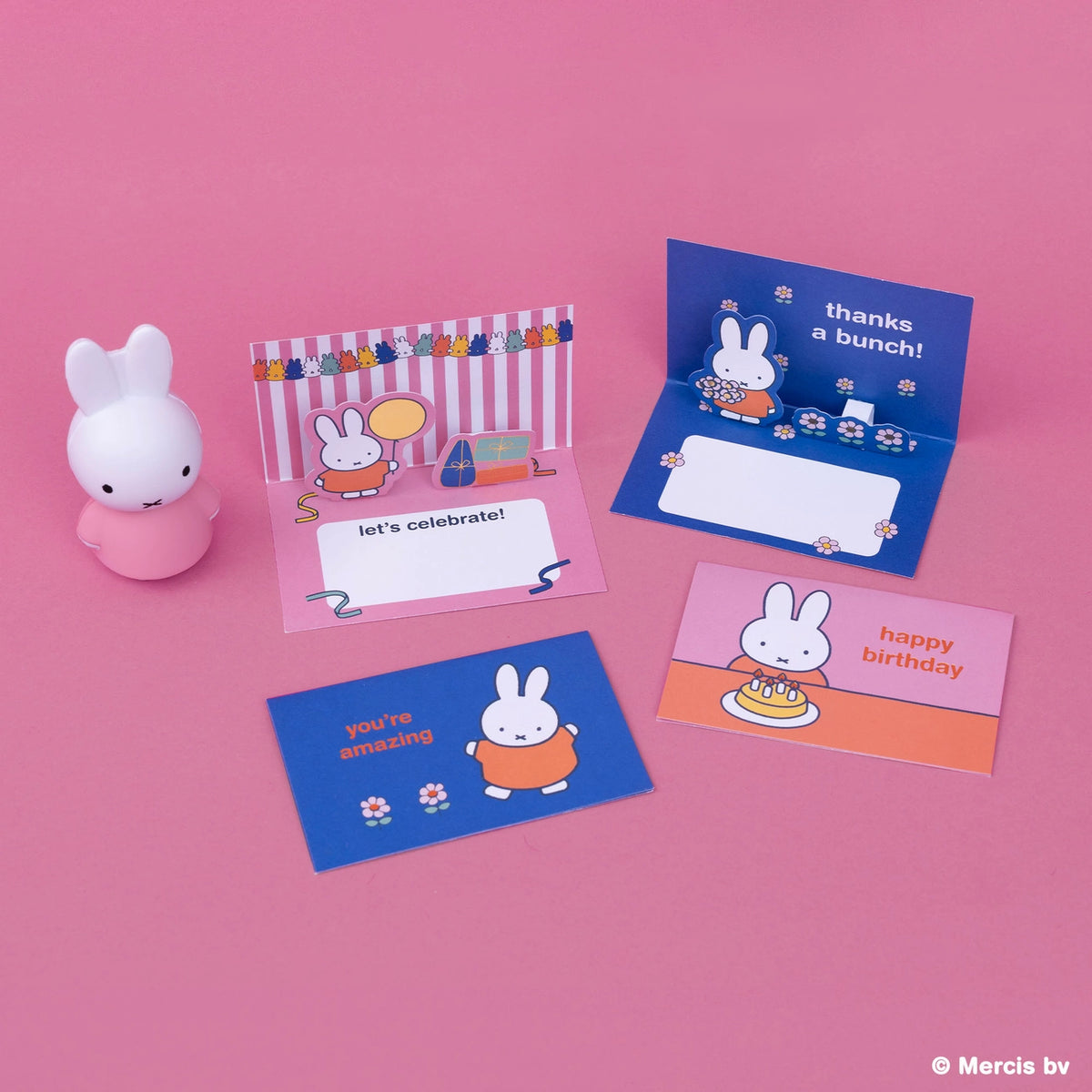 MIFFY DREAMY PETALS MINI POP-UP NOTECARDS