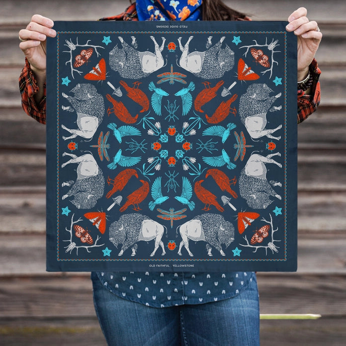 OLD FAITHFUL- YELLOWSTONE BANDANA