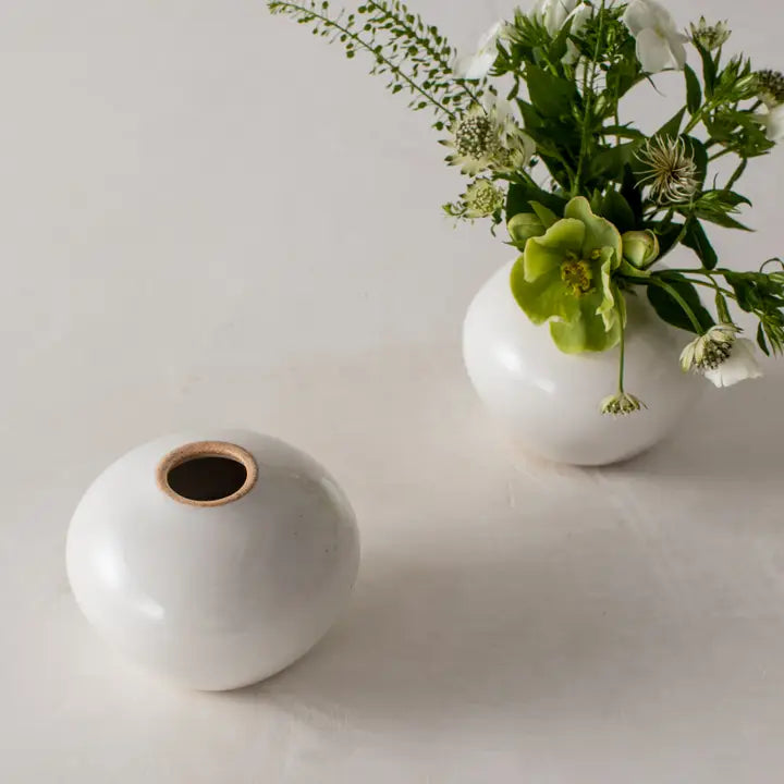 VERDURE VASE NO. 1 STONEWARE