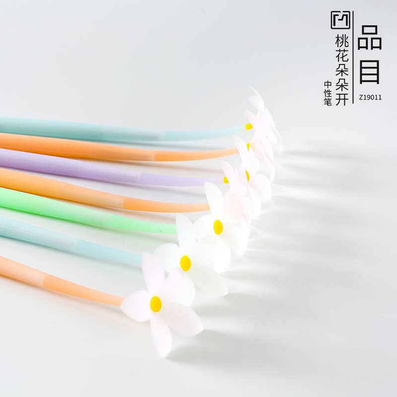 FLOWER WIGGLE GEL PEN
