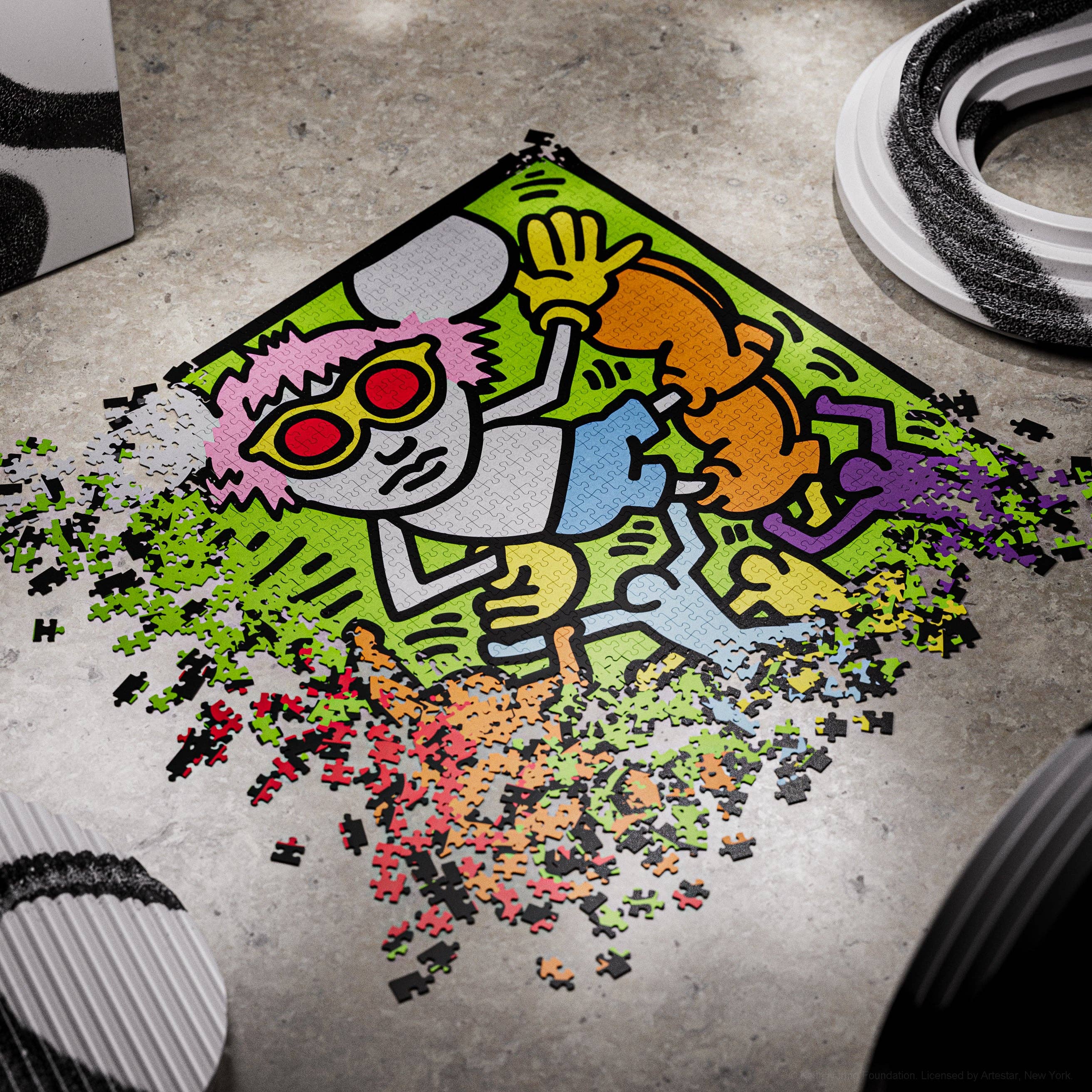 KEITH HARING JIGSAW PUZZLE (1000 PIECES)