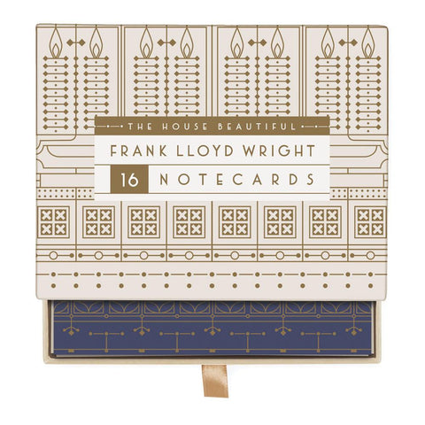 FRANK LLOYD WRIGHT HOUSE BEAUTIFUL NOTECARDS