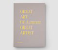 GREAT ART MADE BY A GREAT ARTIST - FRAME BOOK