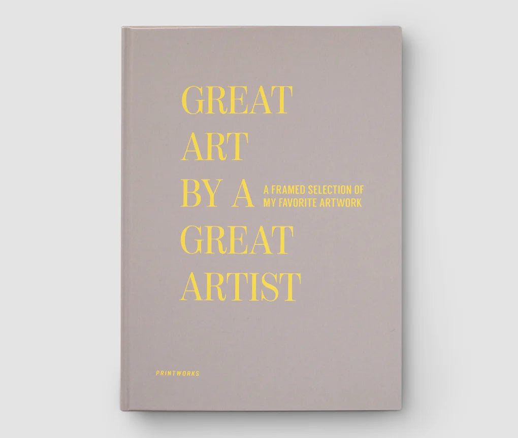 GREAT ART MADE BY A GREAT ARTIST - FRAME BOOK