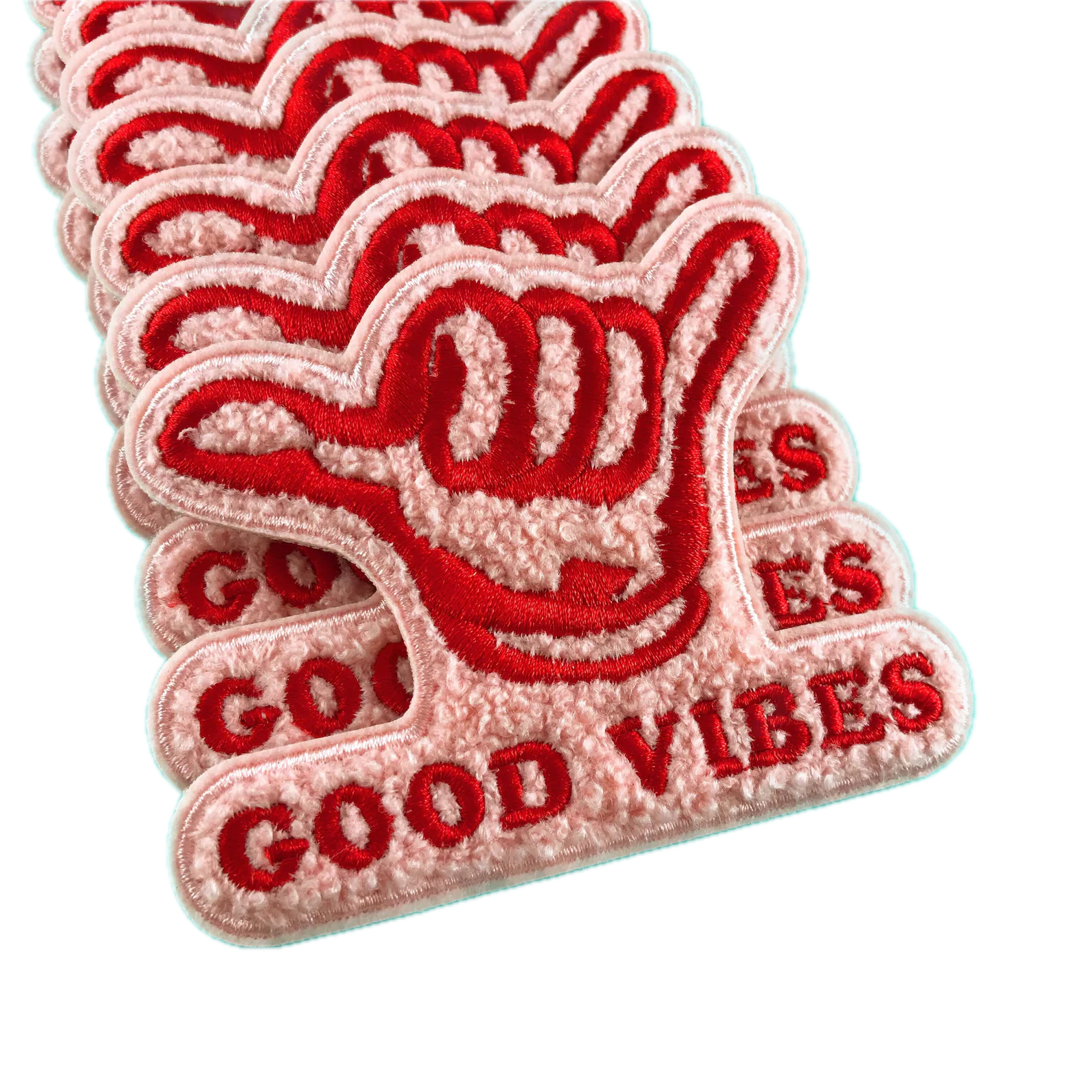 GOOD VIBES CHENILLE IRON ON PATCH