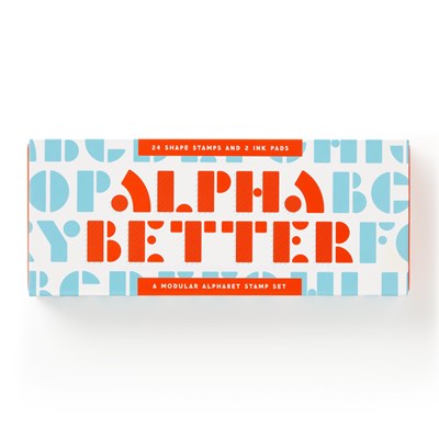 ALPHA BETTER STAMP SET