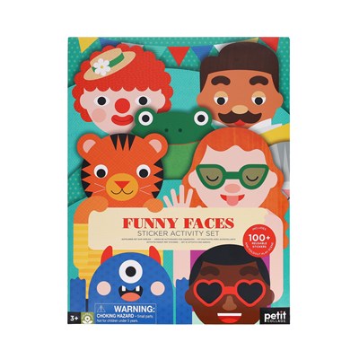 STICKER ACTIVITY SET: FUNNY FACES
