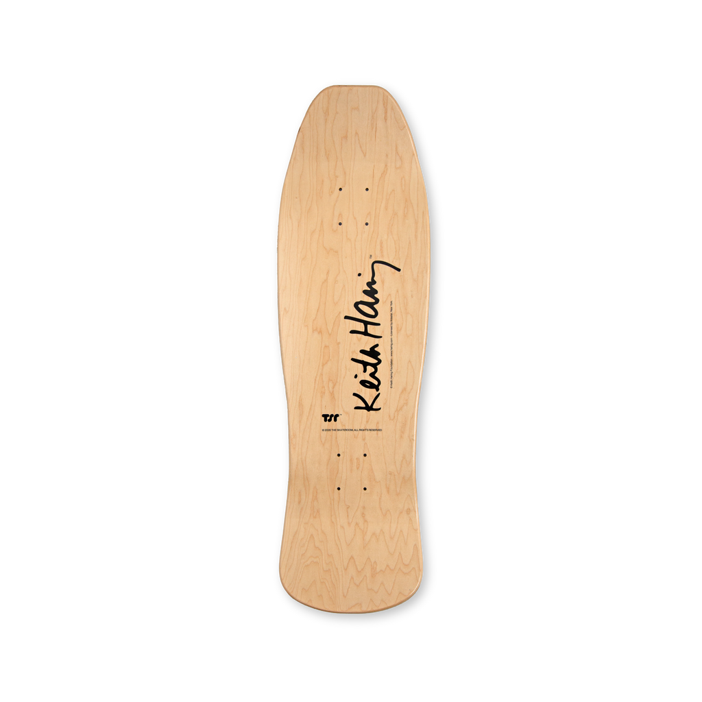 KEITH HARING: UNTITLED (OLD TO THE NEW) SKATEBOARD DECK