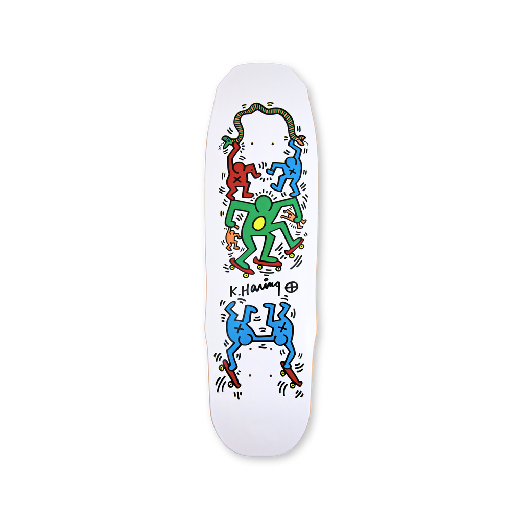 KEITH HARING: UNTITLED (SNAKE RIDE) SKATEBOARD DECK