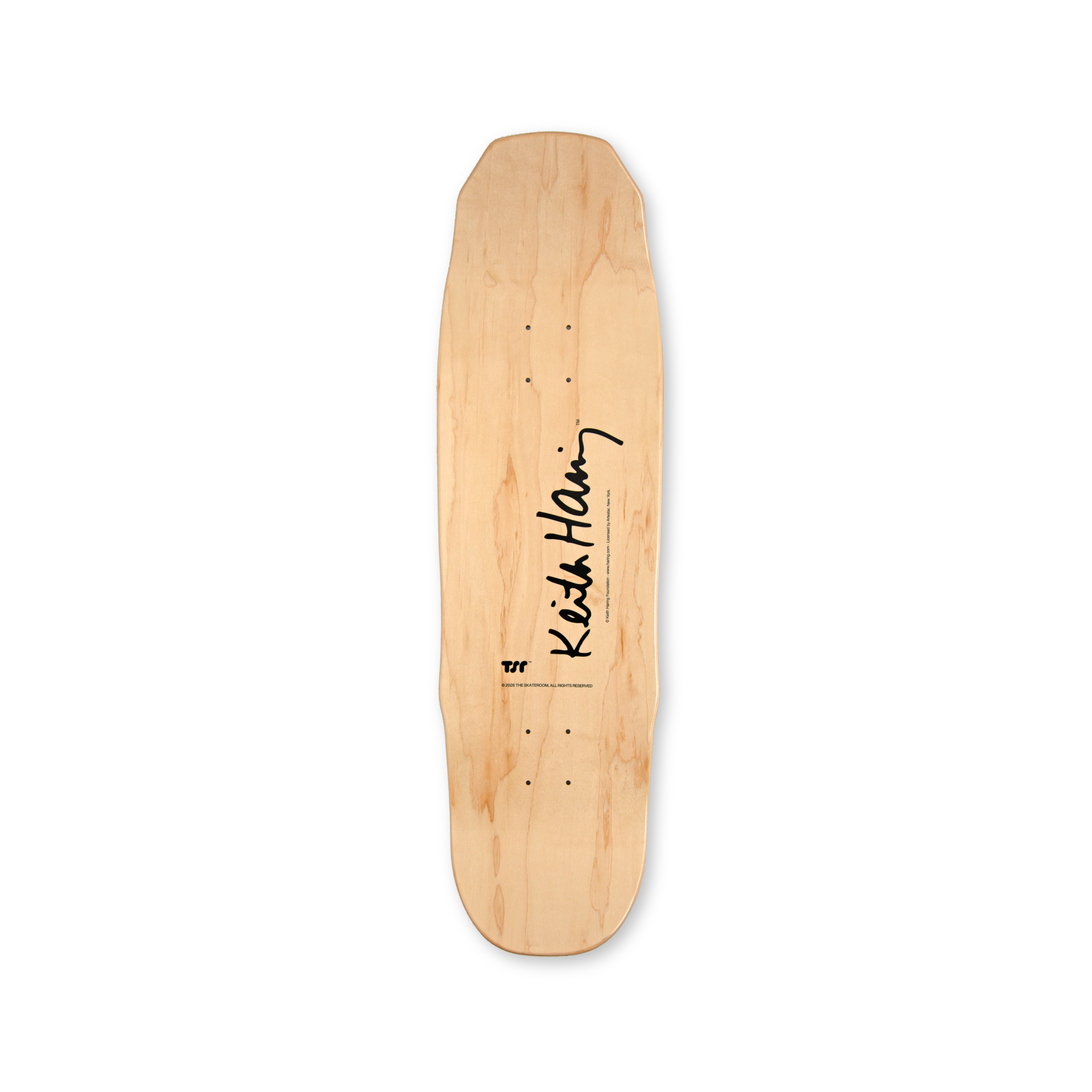KEITH HARING: UNTITLED (SNAKE RIDE) SKATEBOARD DECK