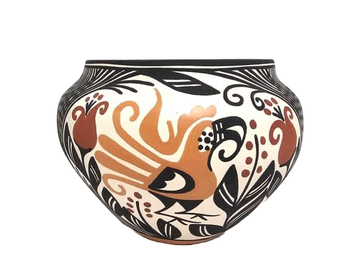 ACOMA HAND-PAINTED POT