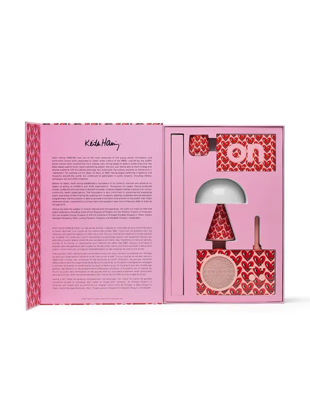 LEXON X KEITH HARING HEART GIFT SET
