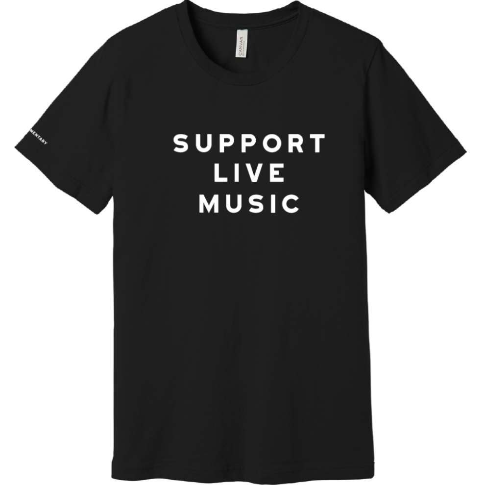 THE MOMENTARY SUPPORT LIVE MUSIC TEE