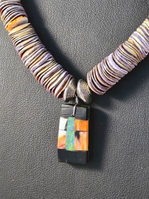 SANTO DOMINGO MADE NECKLACE WITH PENDANT