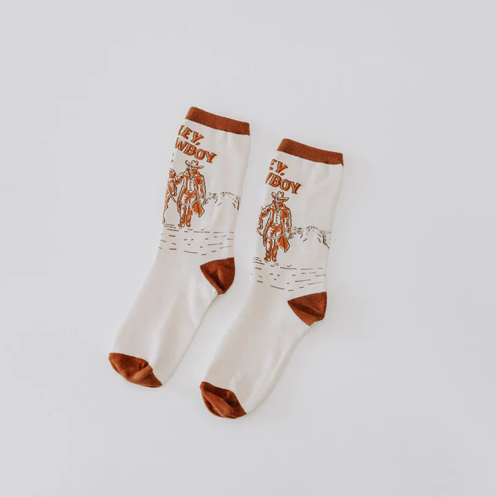 HEY COWBOY SOCKS