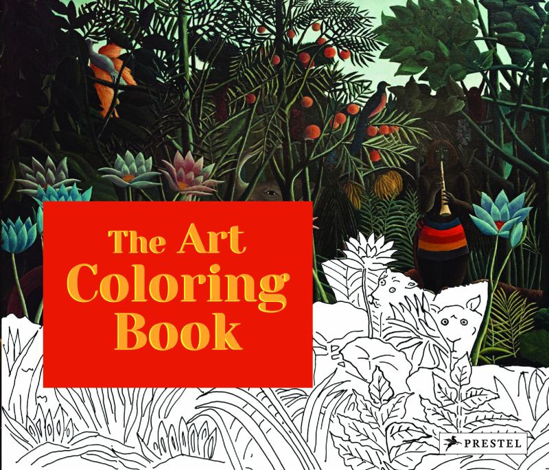 THE ART COLORING BOOK