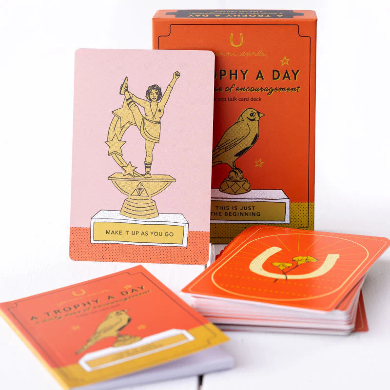 A TROPHY A DAY ORACLE CARDS