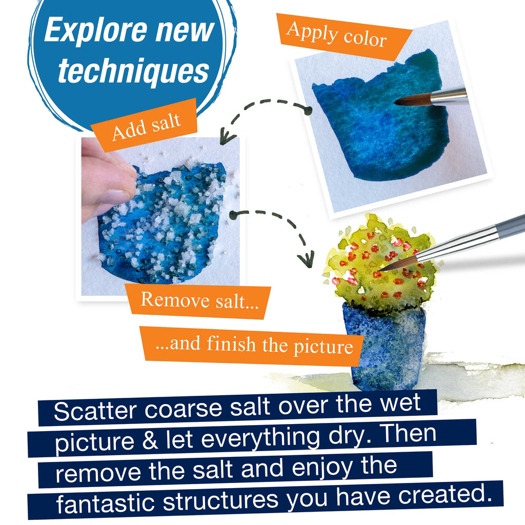 WATERCOLORS, SET OF 12