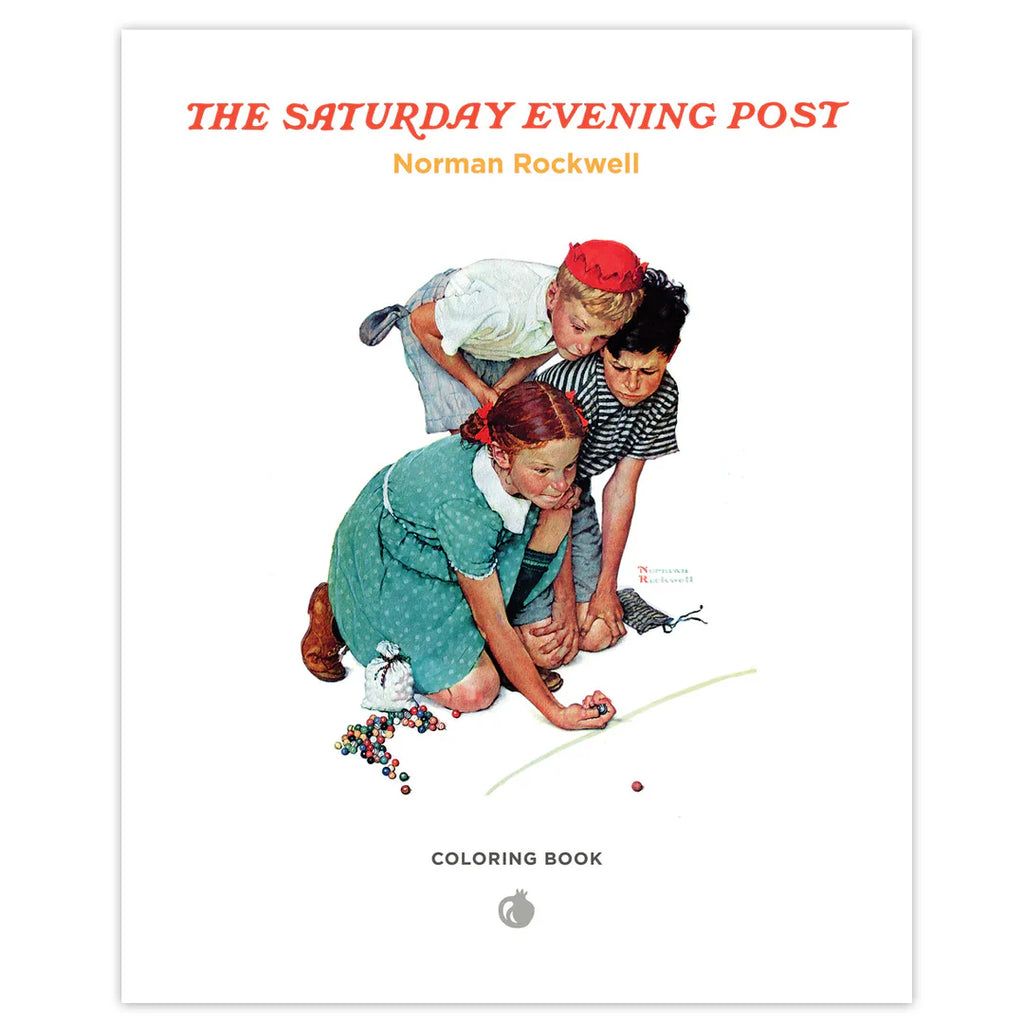 NORMAN ROCKWELL COLORING BOOK