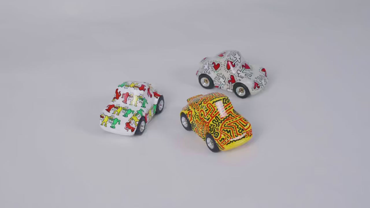 ART ON WHEELS X KEITH HARING MODEL CAR