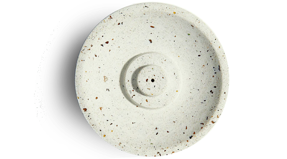 CONCRETE INCENSE HOLDER