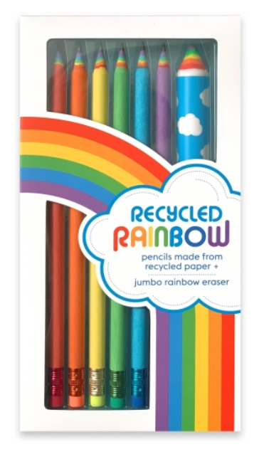 RECYCLED RAINBOW PENCIL SET