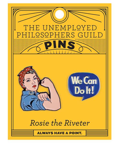 ROSIE THE RIVITER "WE CAN DO IT" PIN