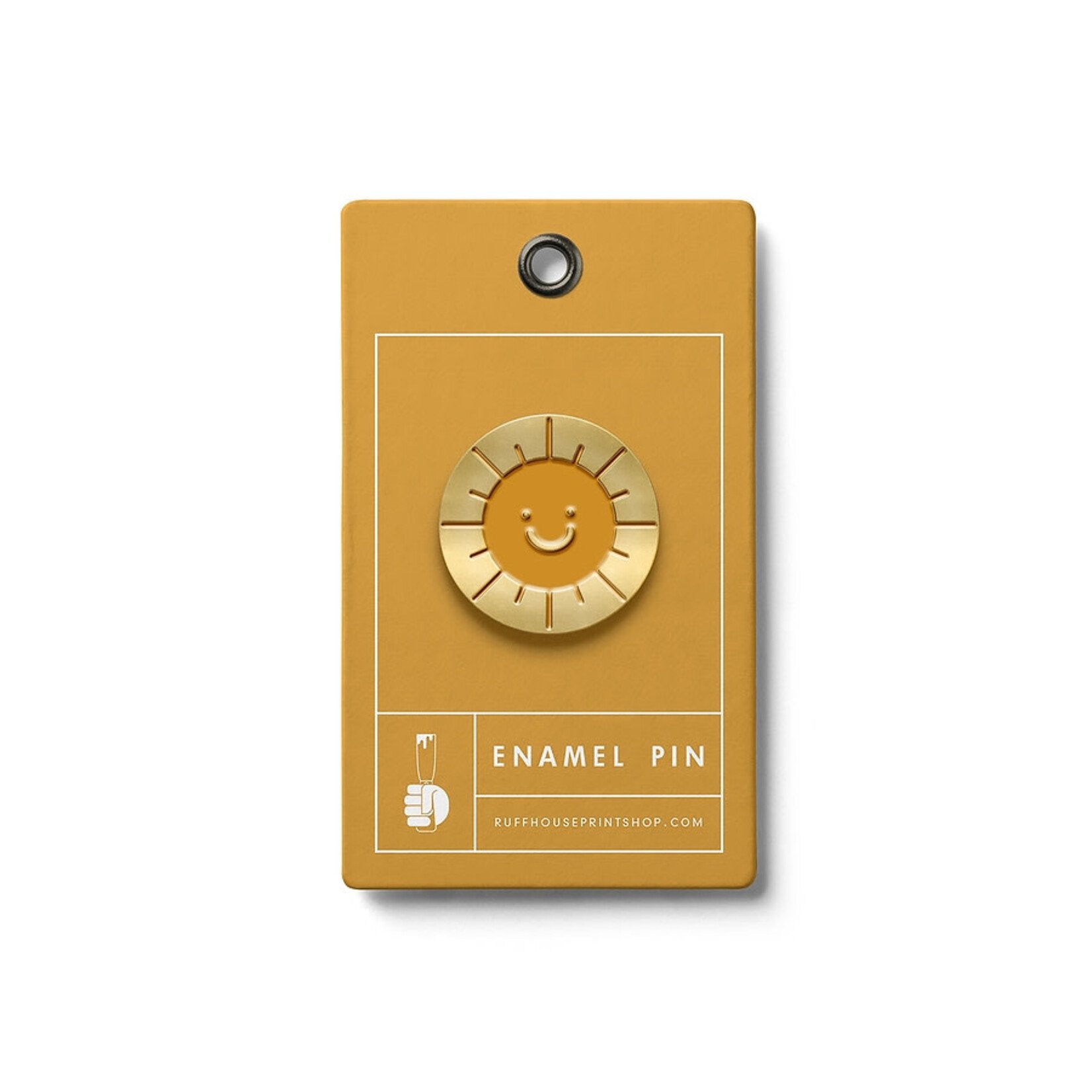 HAPPY SUN ENAMEL PIN