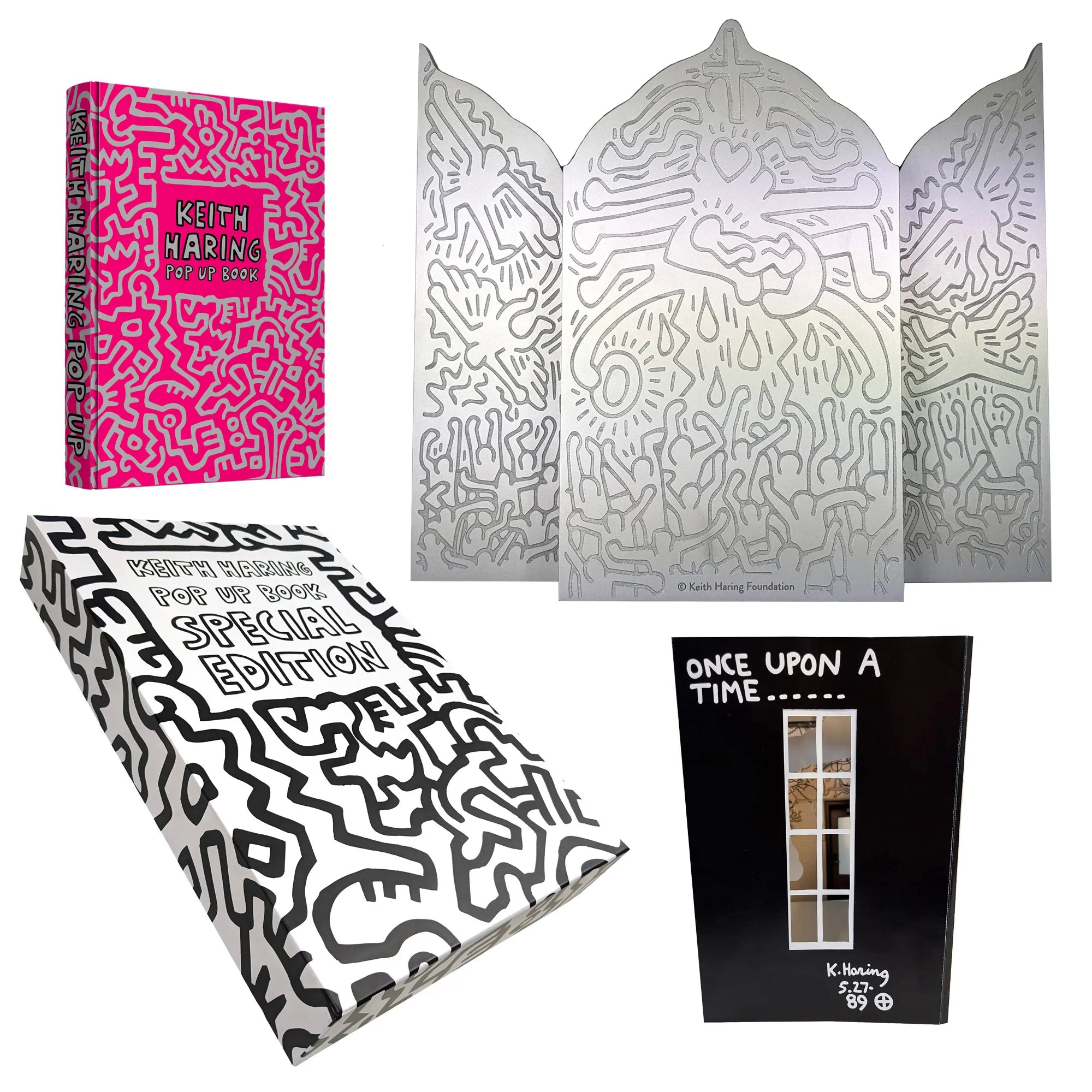 KEITH HARING ALTARPIECE EDITION POP UP BOOK