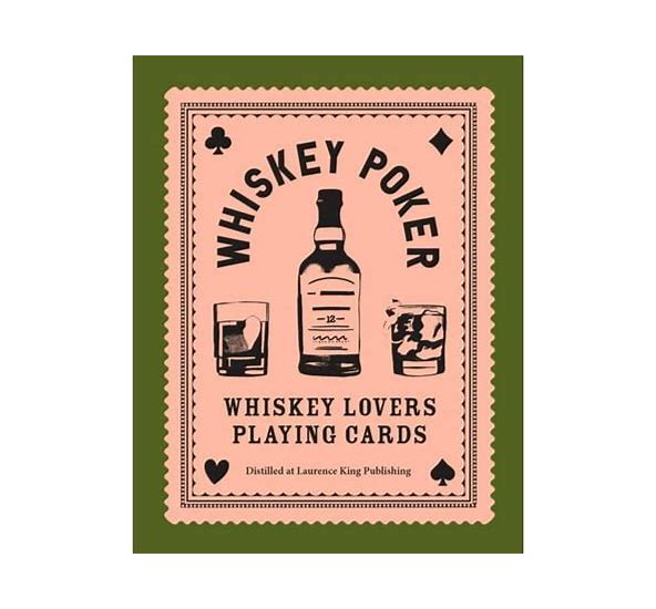 WHISKEY POKER PLAYING CARDS