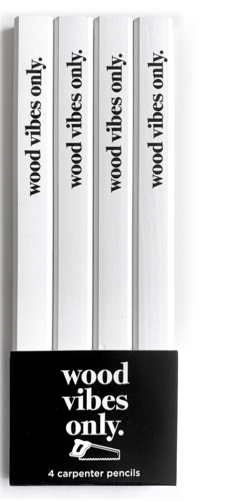 WOOD+WORK CARPENTER PENCIL &  SHARPENER SET